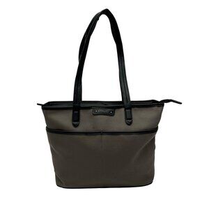 Rosetti Grey Faux Leather Shoulder Bag